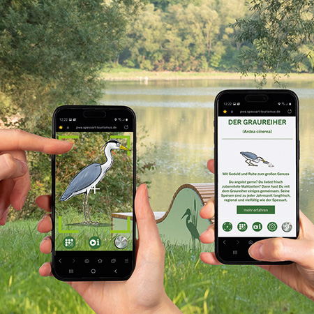 Virtuelle Schatzsuche Ardeas Seenwelt mit Smartphone-App 